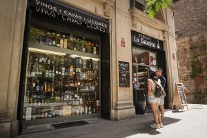 Las Bodegas Vermouth tasting during Barcelona Markets Tour