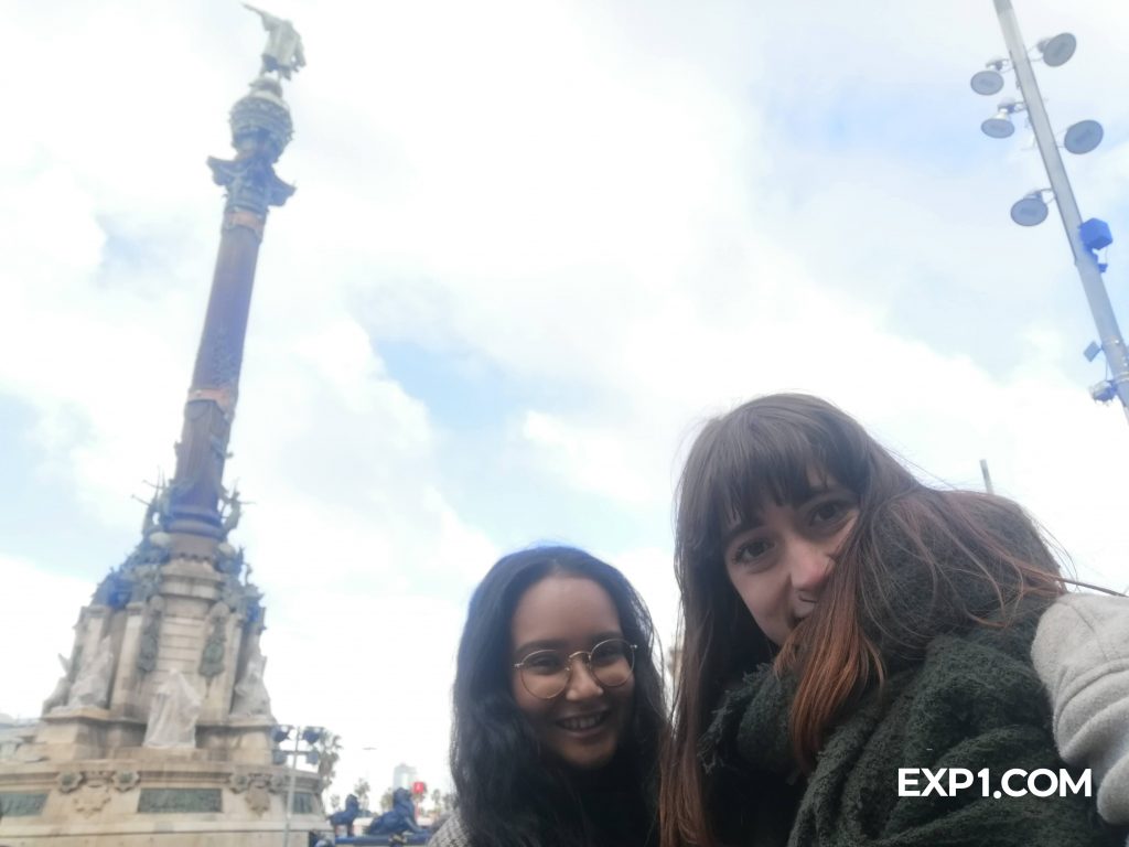 Group photo Raval Walking Tour on 10 March 2022 with Cristina