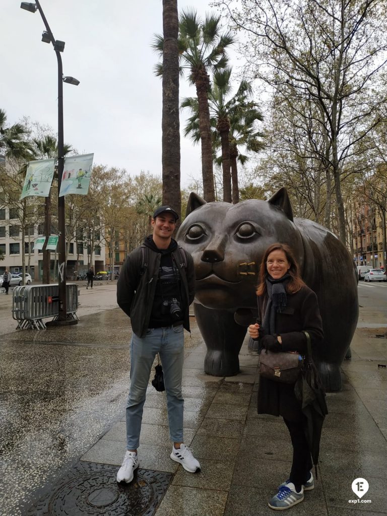 Group photo Raval Walking Tour on 26 March 2022 with Marta