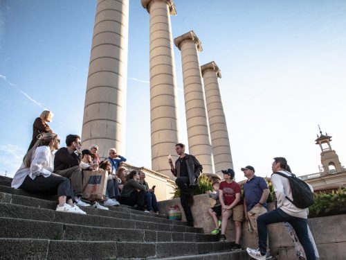 Montjuic tour with guests