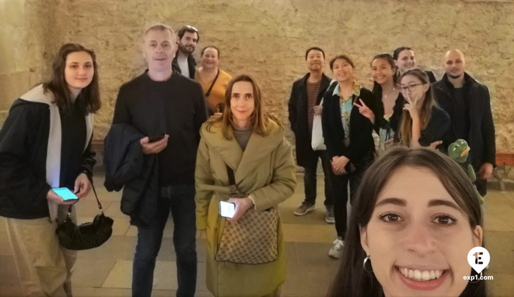 Group photo Picasso in Barcelona Walking Tour on 30 December 2022 with Cristina