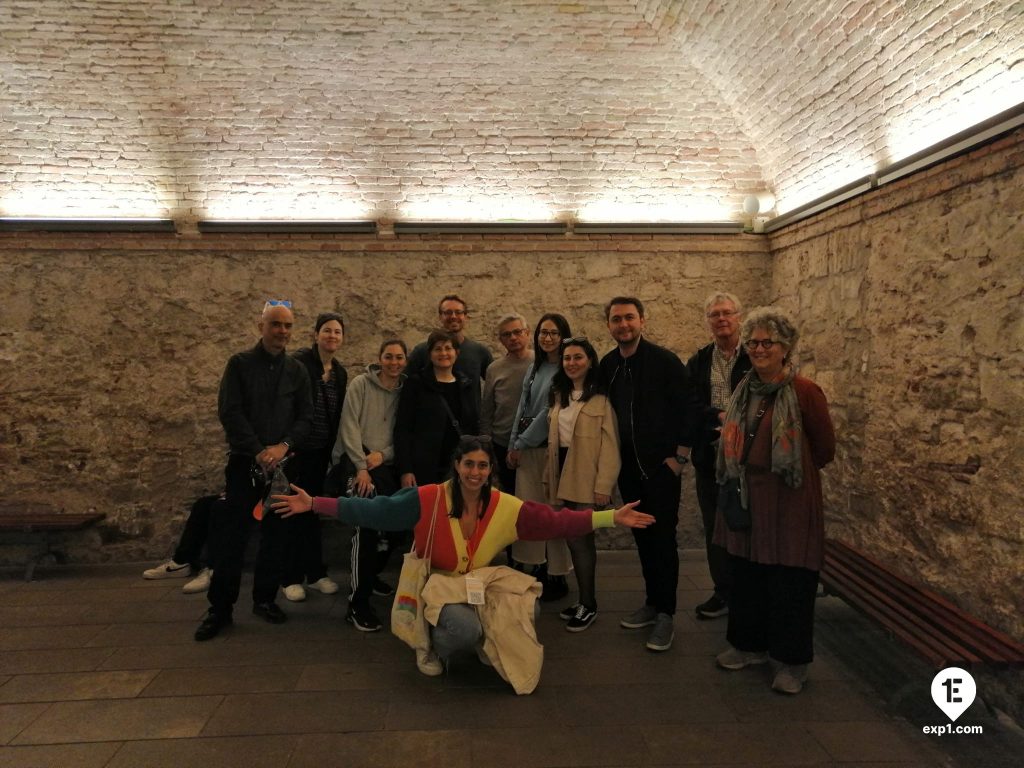 Group photo Picasso in Barcelona Walking Tour on 22 March 2023 with Cristina