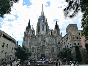 Cathedral of Barcelona on Gothic Quarter walking tour