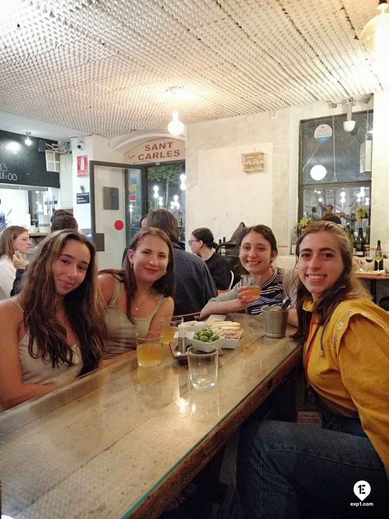 Group photo Tapas Food Tour on 5 May 2023 with Cristina