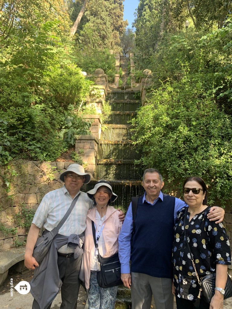 Group photo Montjuïc Walking Tour on 10 May 2023 with Callum