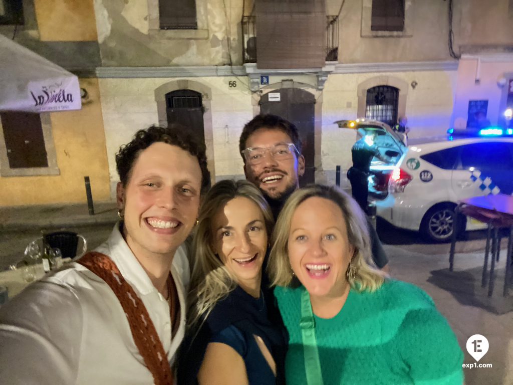 Group photo Tapas Food Tour on 13 June 2023 with Eoghan