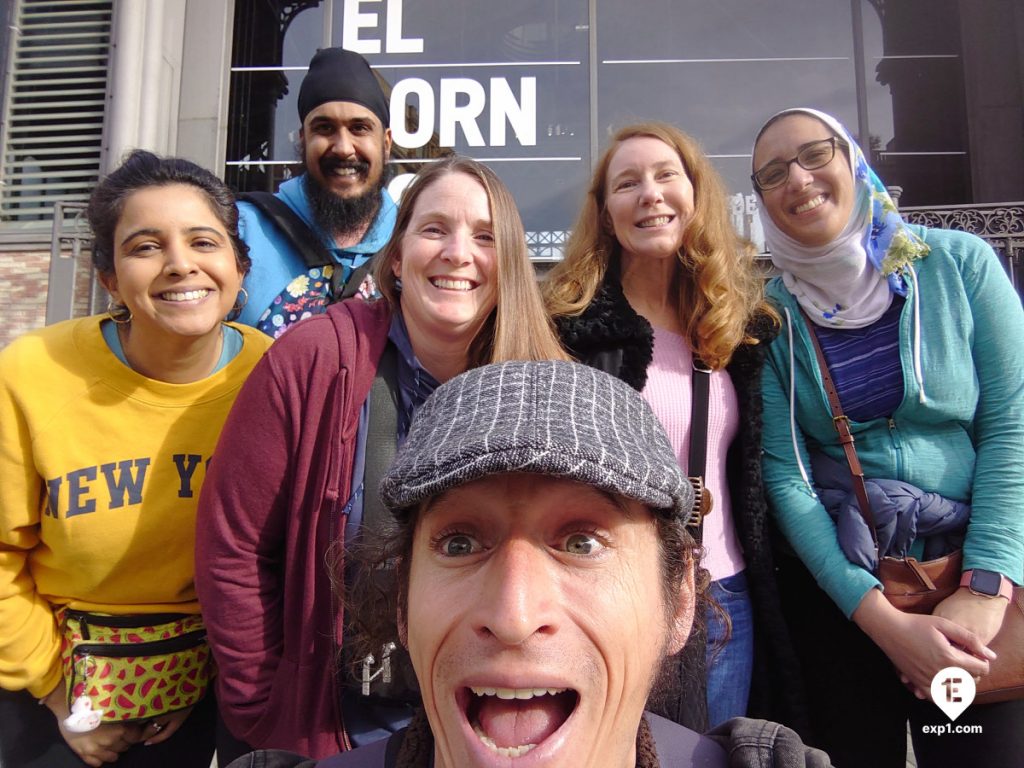 Group photo Barcelona Ancient Markets Walking Tour on Jan 16, 2024 with Nicholas