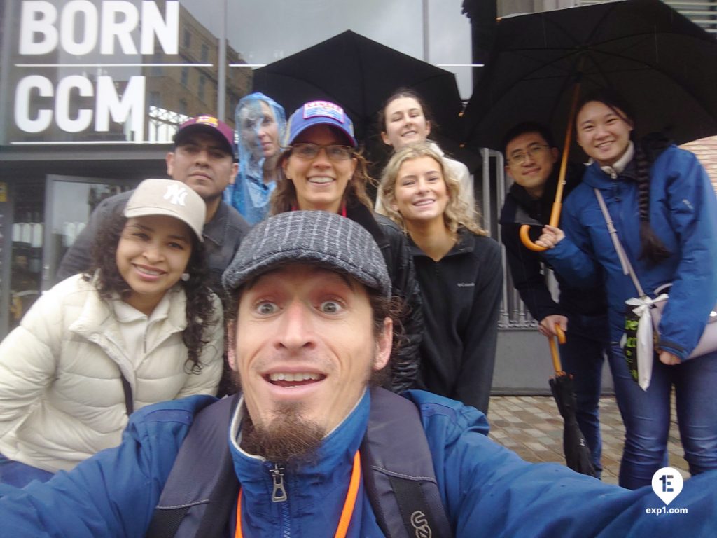 Group photo Barcelona Ancient Markets Walking Tour on Mar 9, 2024 with Nicholas