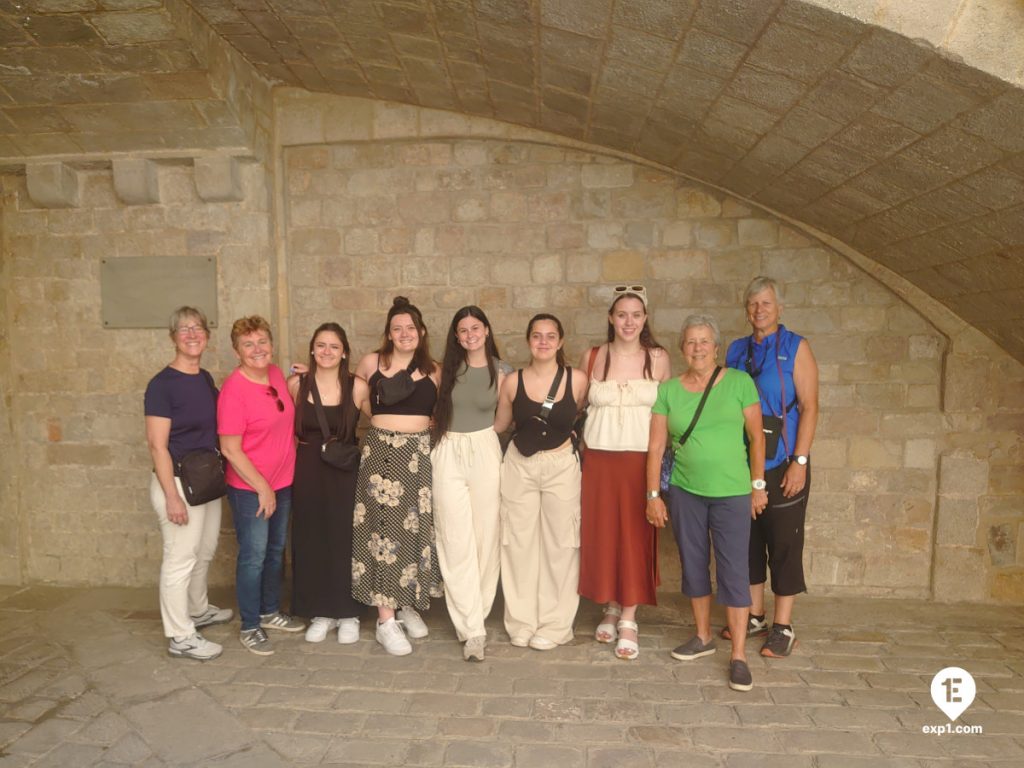 Group photo Picasso in Barcelona Walking Tour on May 11, 2024 with Nicholas