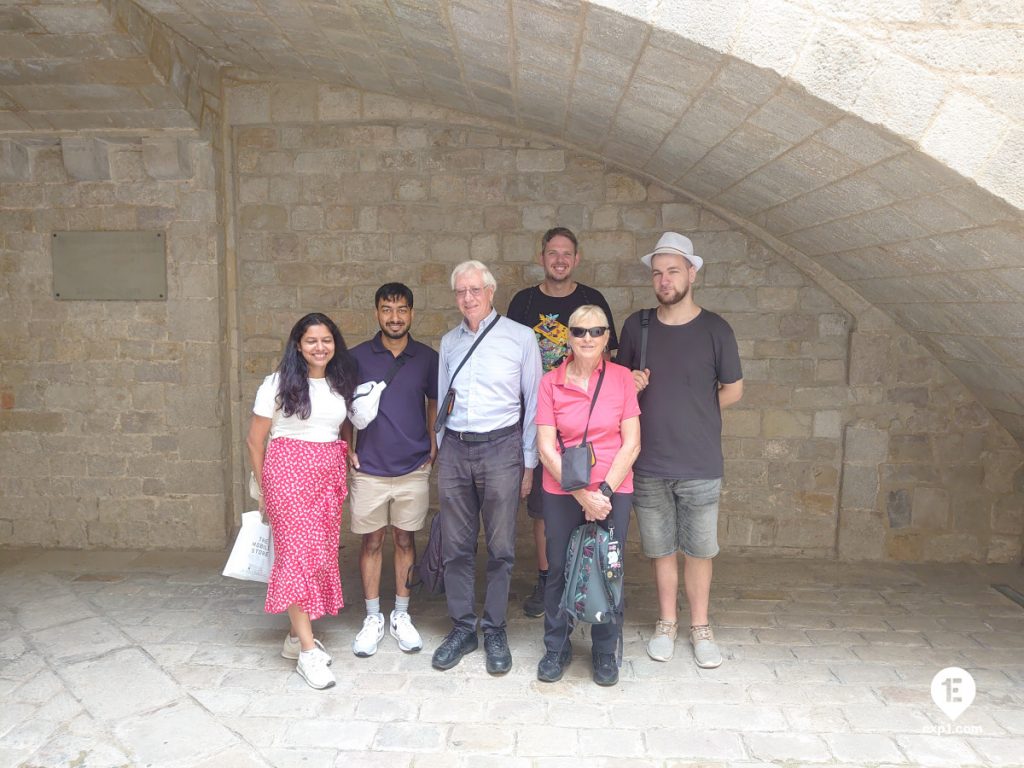 Group photo Picasso in Barcelona Walking Tour on Jul 13, 2024 with Nicholas