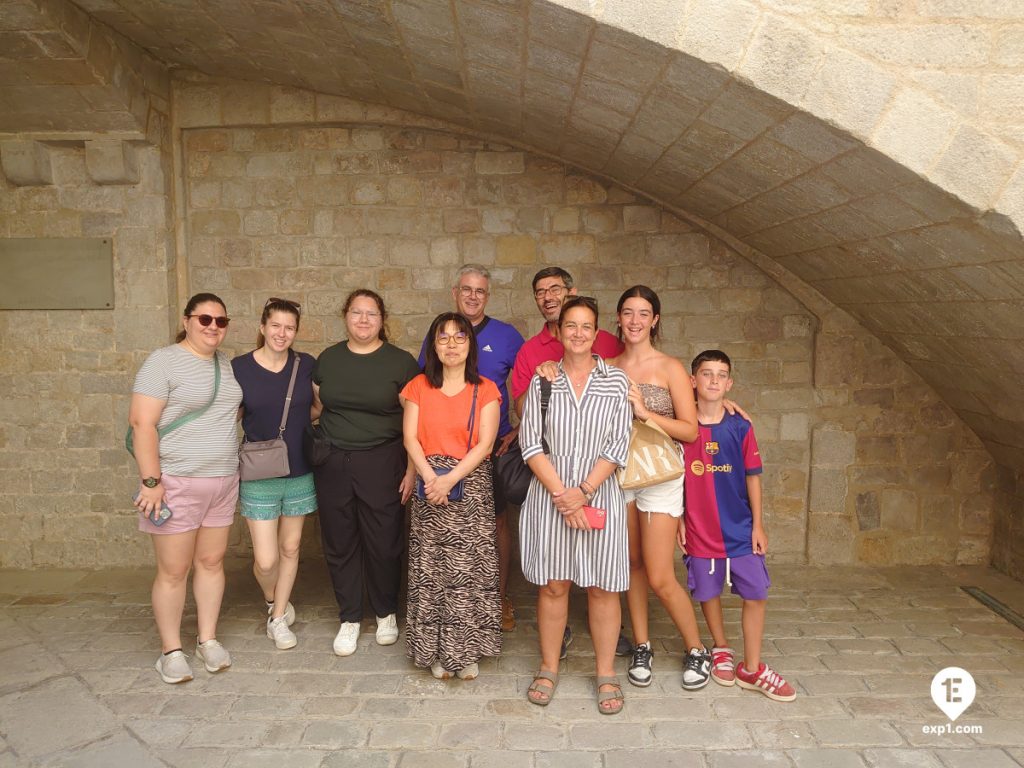 Group photo Picasso in Barcelona Walking Tour on Aug 14, 2024 with Nicholas