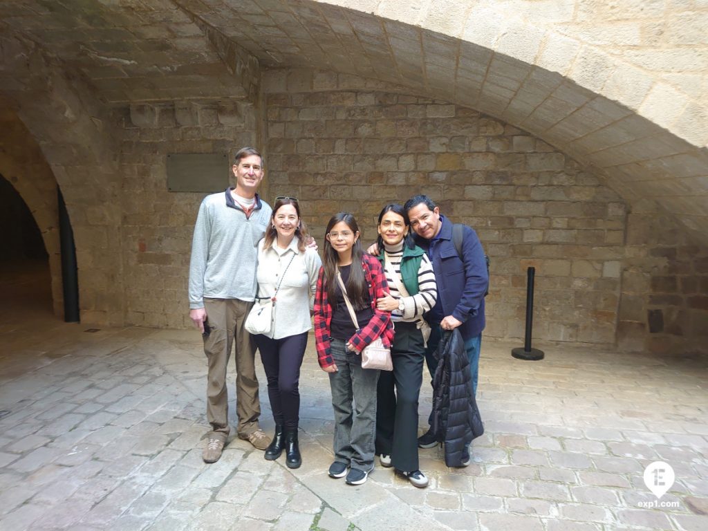 Group photo Picasso in Barcelona Walking Tour on Jan 24, 2025 with Nicholas