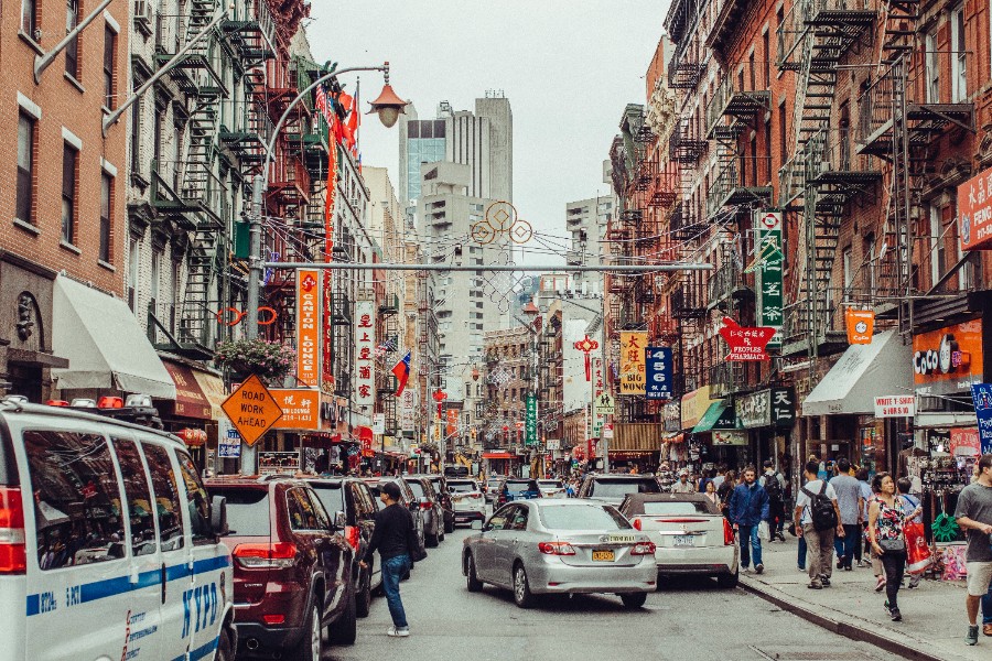 Chinatown in New York City