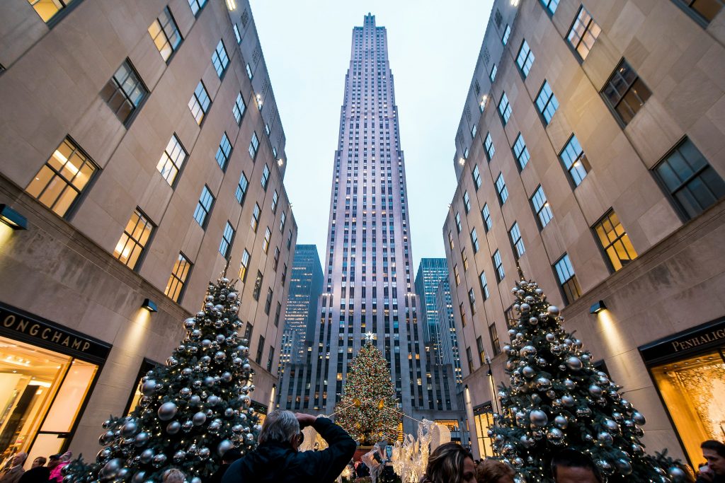 Christmas Trees in Rockefeller Center