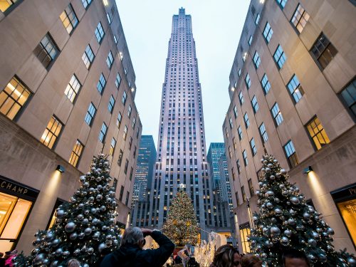 Christmas Trees in Rockefeller Center