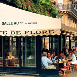 Cafe De Flore in Paris