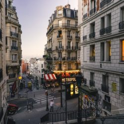 Montmartre street view