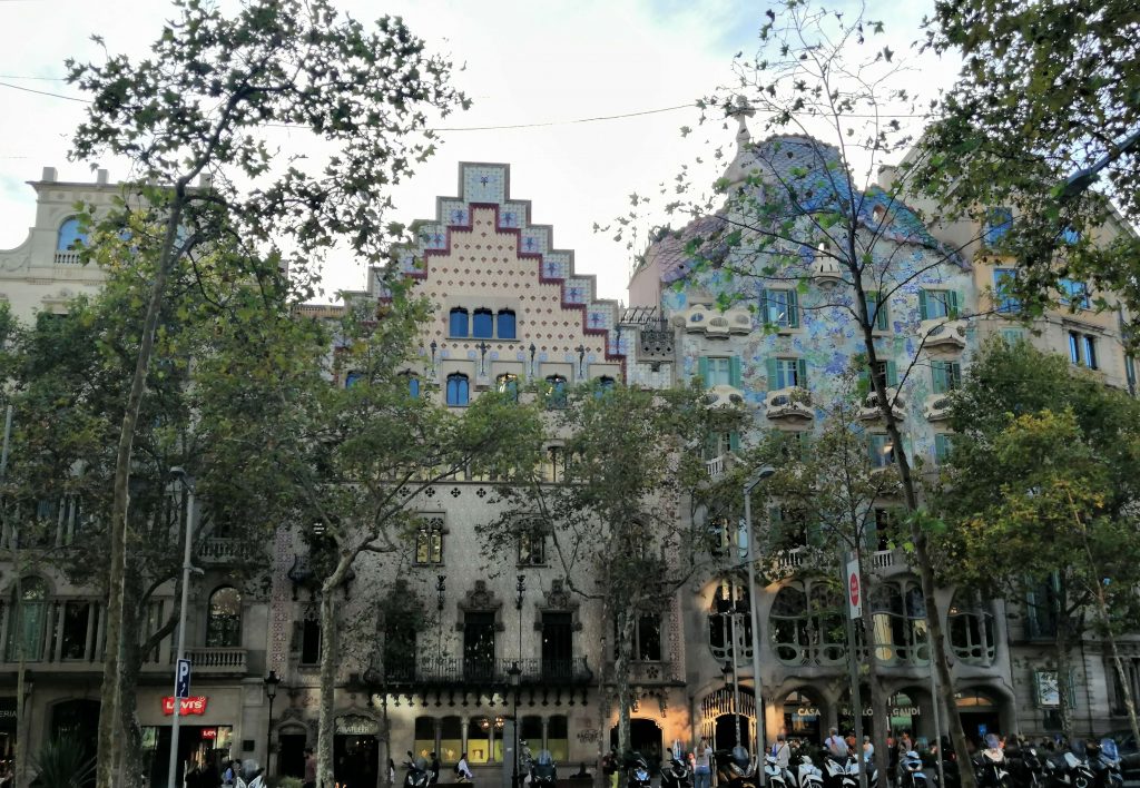 The Block of the discord, Passeig de Gràcia, Barcelona
