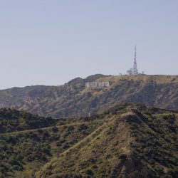Hollywood hills in Griffith Observatory