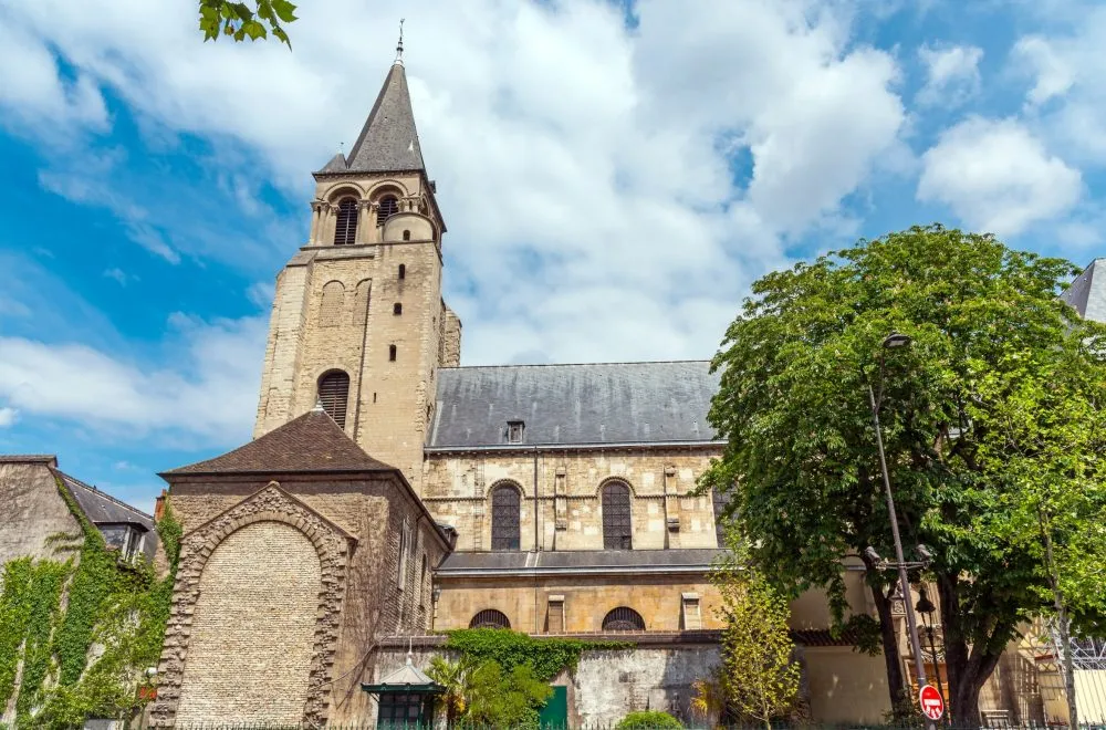 Church of Saint Germain des Pres in Paris