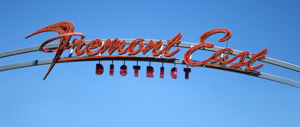 Fremont East District Sign