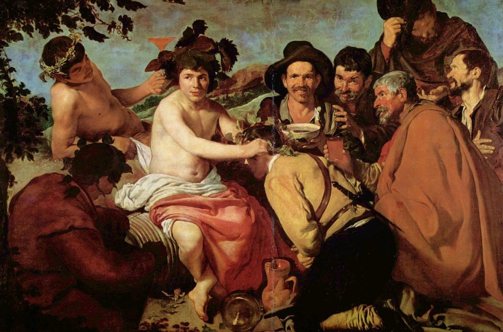 Prado Museum artwork the drinkers