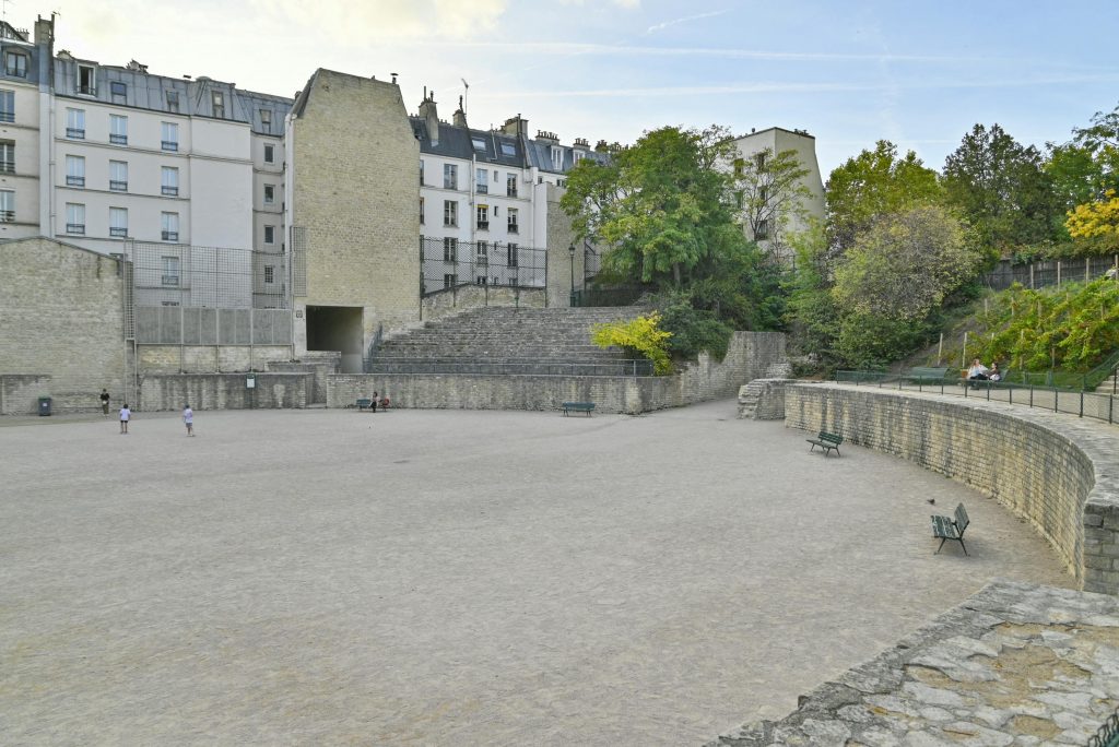 Arenes de Lutece in Paris