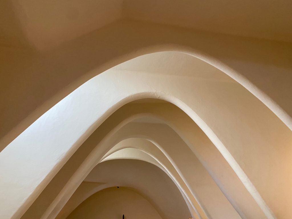 Ceiling view in Casa Batllo