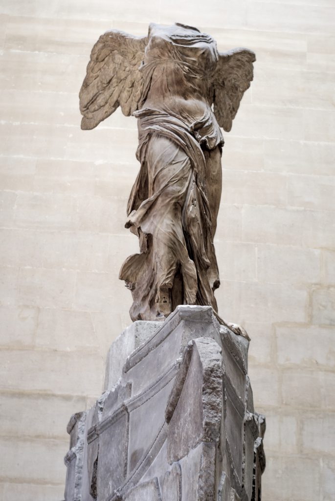 Winged Victory of Samothrace at the Louvre