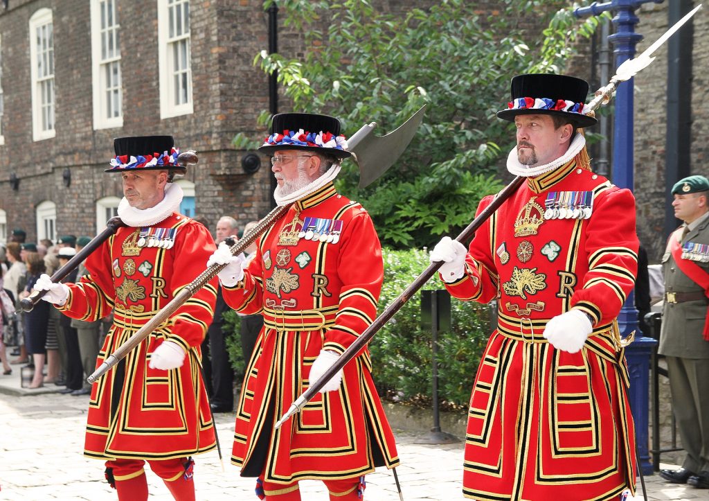 Beefeaters at the Tower of London