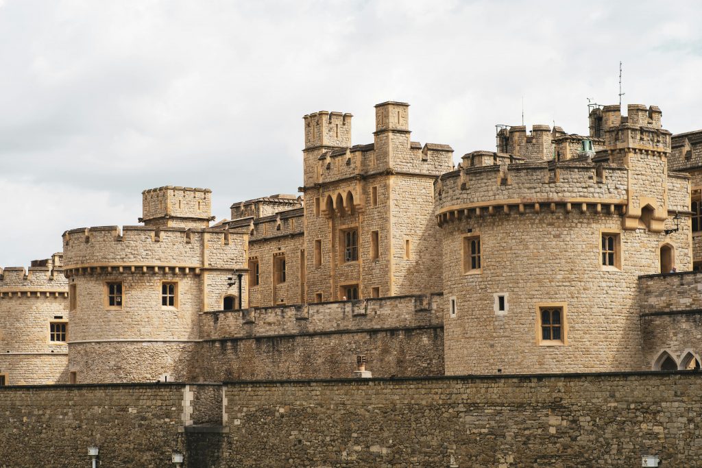 Close up of Tower of London