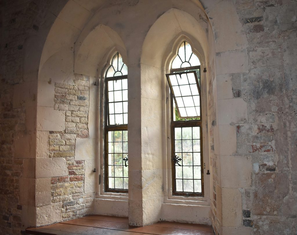 Windows inside the Beauchamp Tower