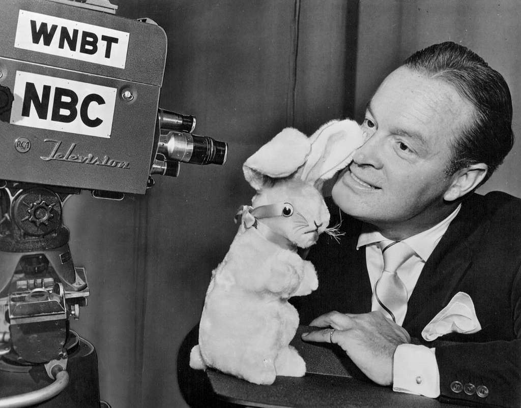 Black and White image of Bob Hope in 1950