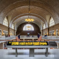 Inside Ellis Island in NYC