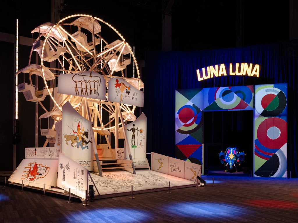 Exhibits at Luna Luna at Hudson Yards in New York