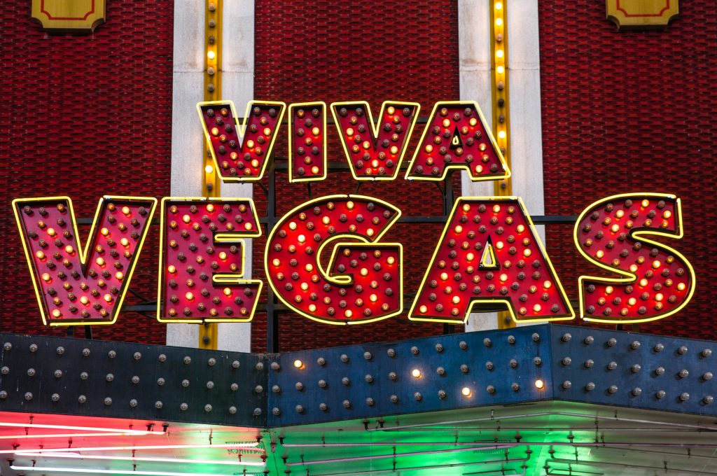 Viva Vegas Signage in Las Vegas Nevada