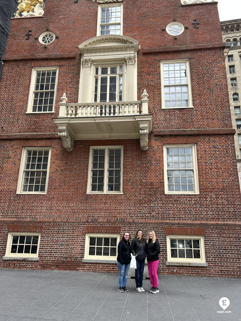 Group photo Haunted Boston Walking Tour on 3 May 2023 with Vladimir