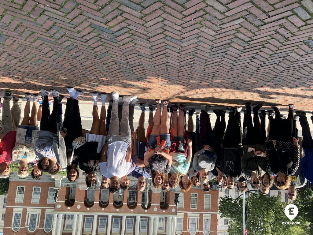 Group photo Haunted Boston Walking Tour on 19 June 2023 with Ben