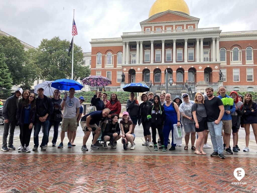 Group photo Haunted Boston Walking Tour on Jul 2, 2023 with Ben