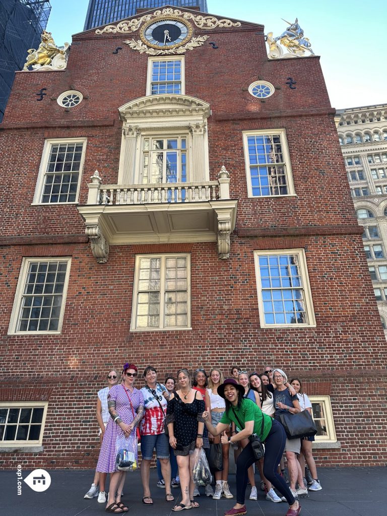 Group photo Haunted Boston Walking Tour on Jul 23, 2023 with Amber