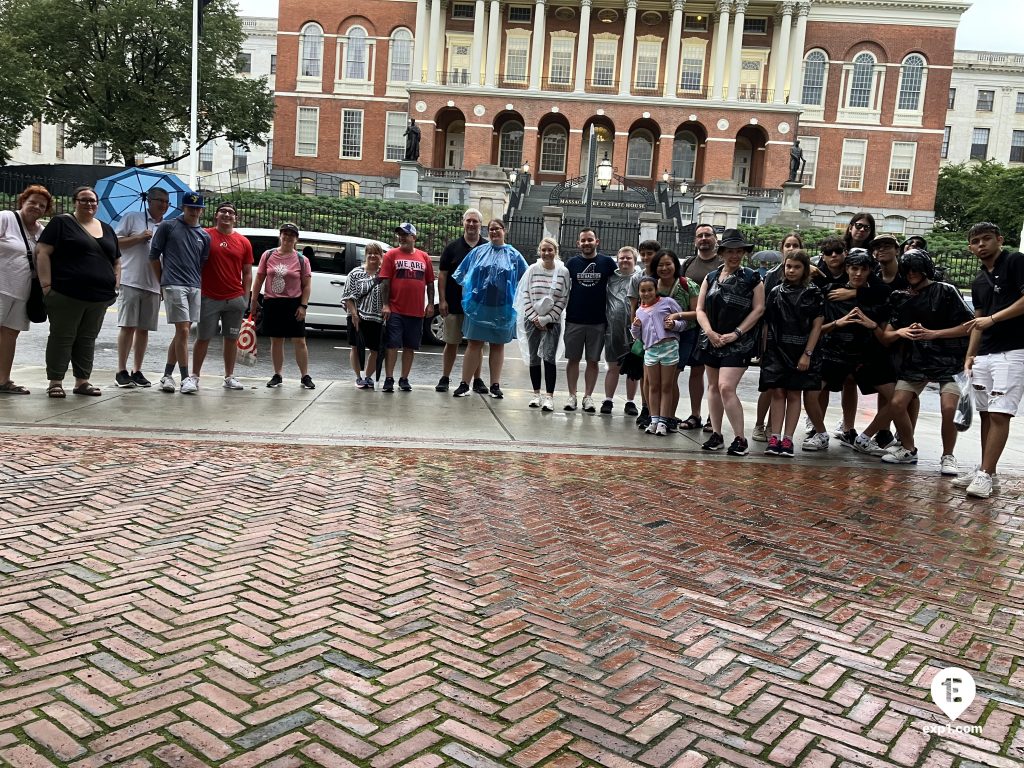 Group photo Haunted Boston Walking Tour on Jul 25, 2023 with Ben