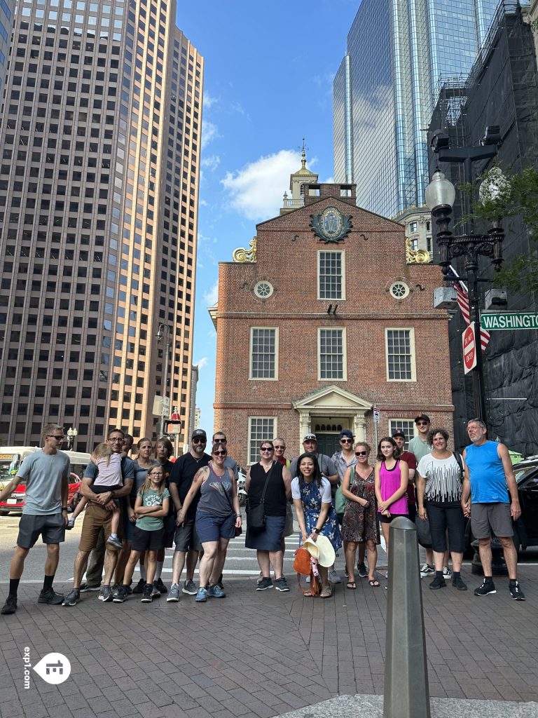 Group photo Haunted Boston Walking Tour on Jul 28, 2023 with Amber