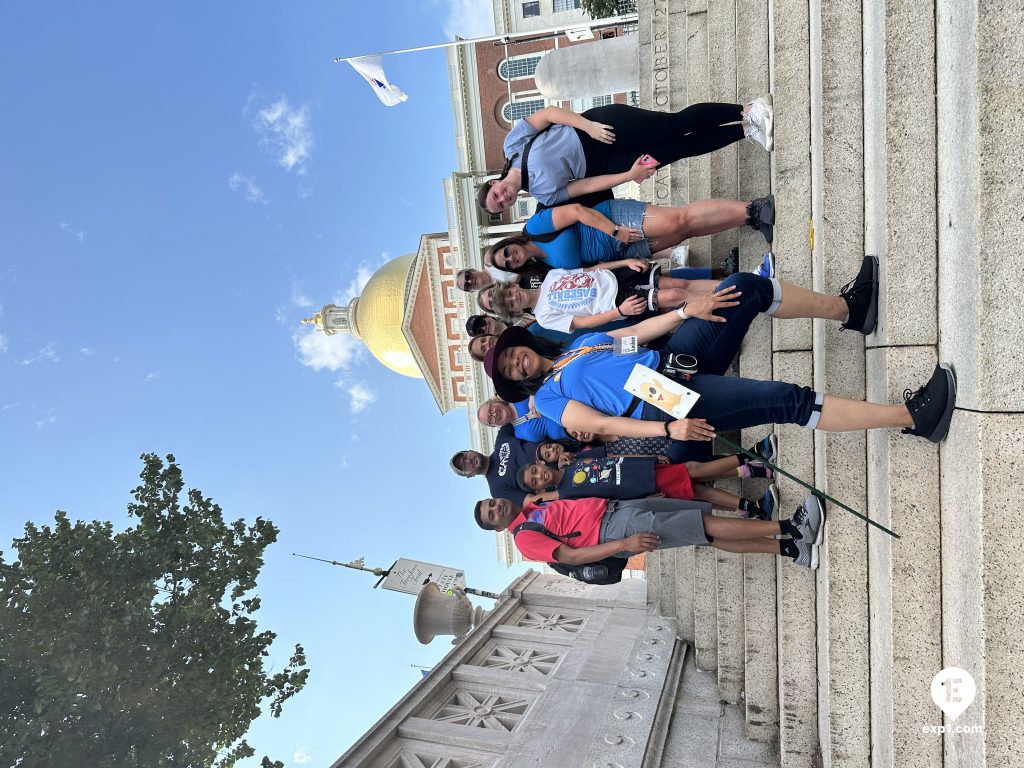 Group photo Haunted Boston Walking Tour on Aug 9, 2023 with Amber