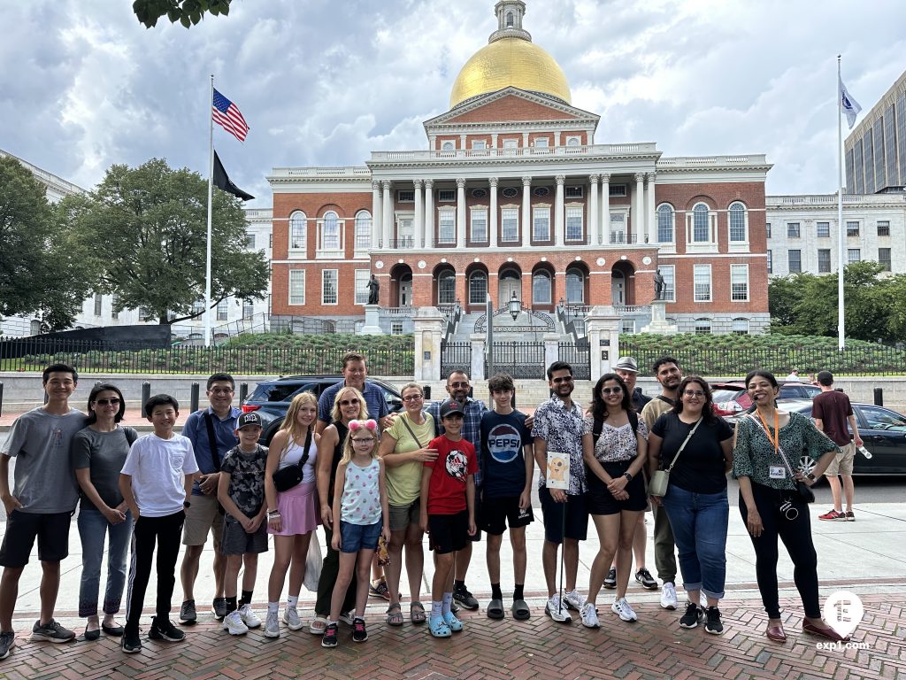 Group photo Haunted Boston Walking Tour on Aug 13, 2023 with Amber