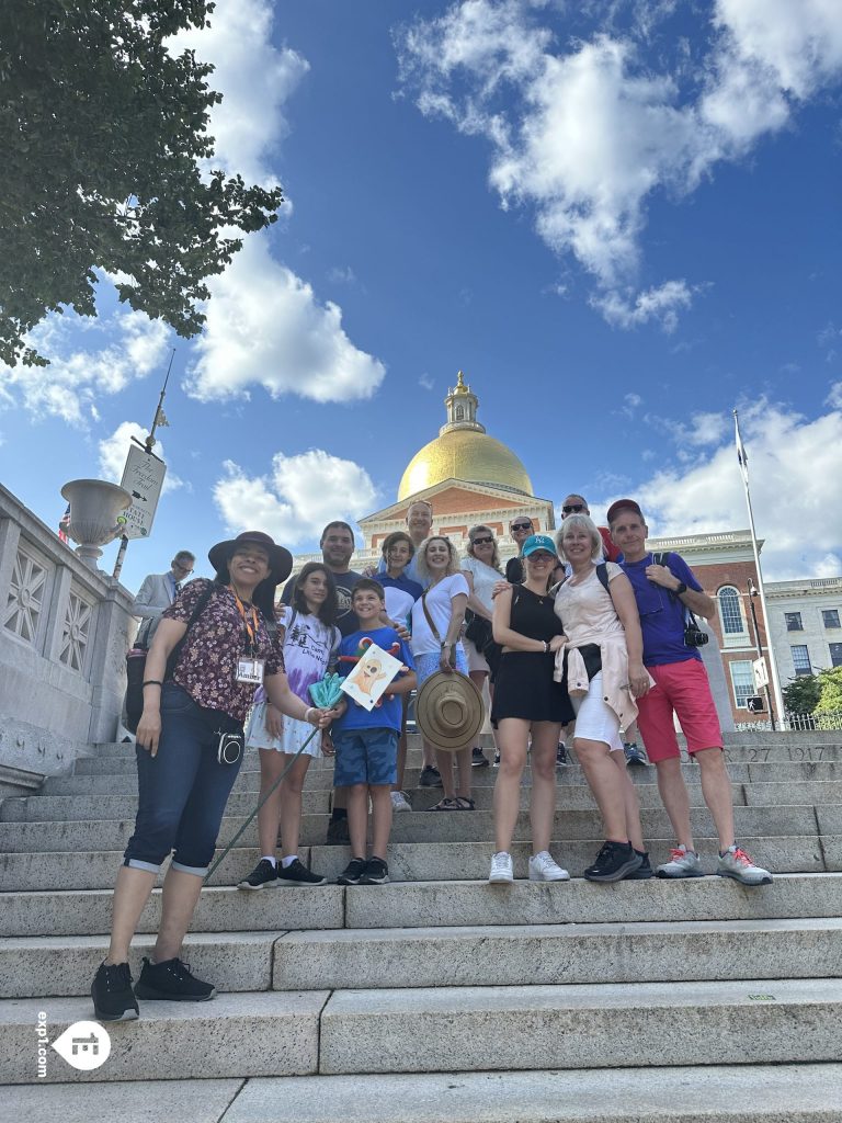 Group photo Haunted Boston Walking Tour on Aug 22, 2023 with Amber