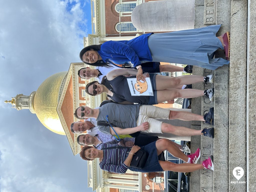 Group photo Haunted Boston Walking Tour on Aug 30, 2023 with Amber