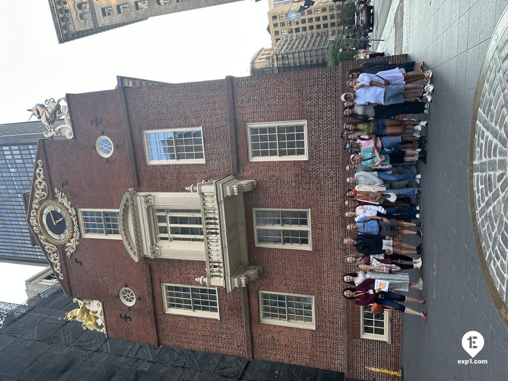 Group photo Haunted Boston Walking Tour on Sep 1, 2023 with Amber