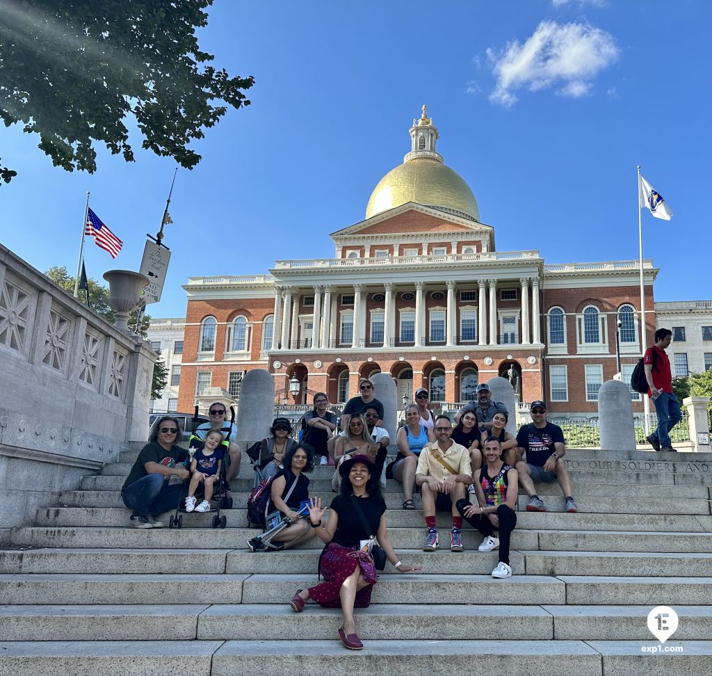 Group photo Haunted Boston Walking Tour on Sep 3, 2023 with Amber