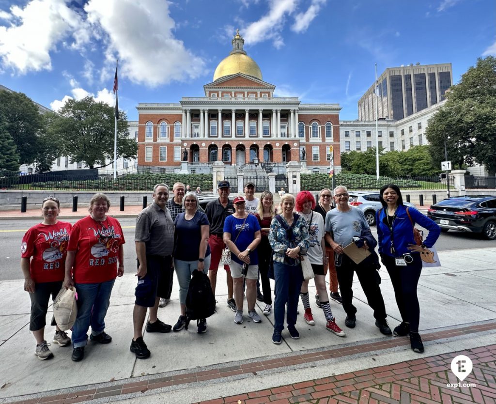 Group photo Haunted Boston Walking Tour on Sep 12, 2023 with Amber