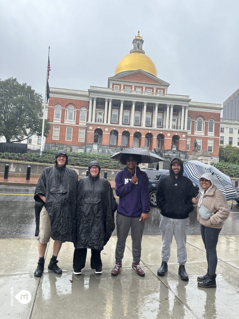 Group photo Haunted Boston Walking Tour on Sep 24, 2023 with Amber